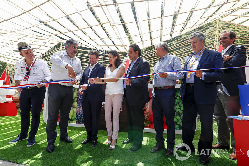 Alejandro Agag, Formula E CEO, CEO, Formula E at the Opening Ceremony for the Ciudad de Chile's E-Village stand
