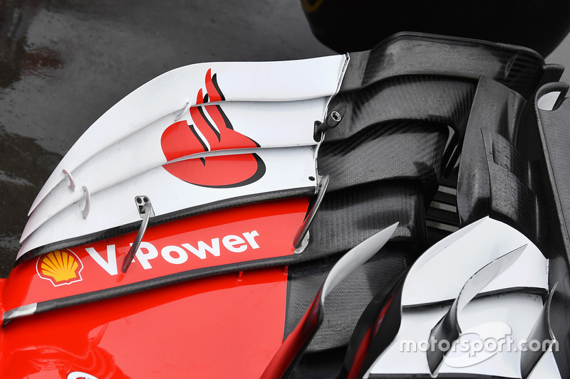 Ferrari SF70H: Frontflügel