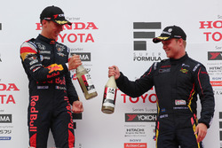 Pierre Gasly, Mugen and Felix Rosenqvist, Team LeMans