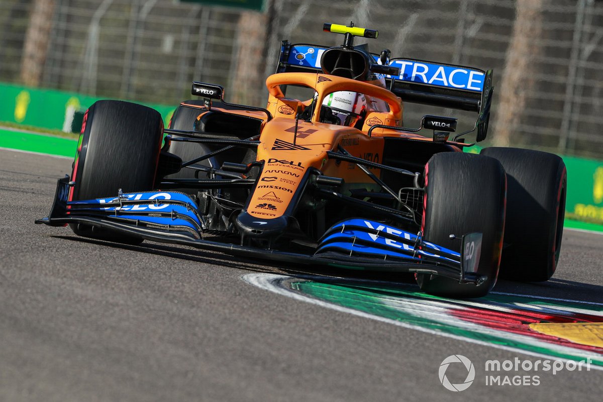 P9 Lando Norris, McLaren MCL35