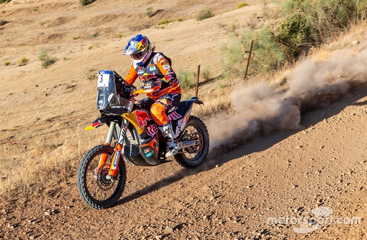 Toby Price, pereli KTM Factory Racing, melibas medan Andalucia Rally 2020, 6-10 Oktober lalu, yang disebut-sebut sebagai ajang untuk persiapan Reli Dakar 2021.