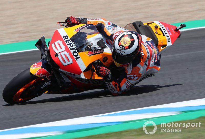 Jorge Lorenzo schaffte es auf dem Schleudersitz noch direkt in Q2