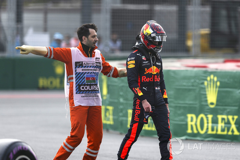 Max Verstappen - Daniel Ricciardo kazası - Red Bull Racing