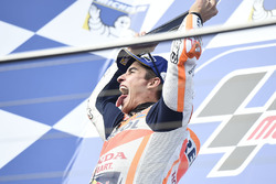 Podyum: Yarış galibi Marc Marquez, Repsol Honda Team