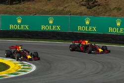 Daniel Ricciardo, Red Bull Racing RB13 and Max Verstappen, Red Bull Racing RB13