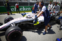 Ленс Стролл, Williams Racing, на старті