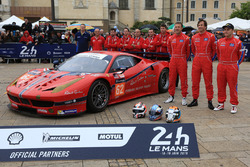 #62 Scuderia Corsa Ferrari 458 Italia: Bill Sweedler, Jeff Segal, Townsend Bell