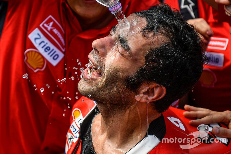 Danilo Petrucci po zwycięstwie w Grand Prix Włoch