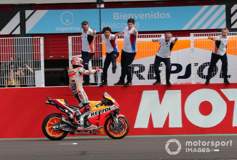 Le vainqueur Marc Marquez, Repsol Honda Team