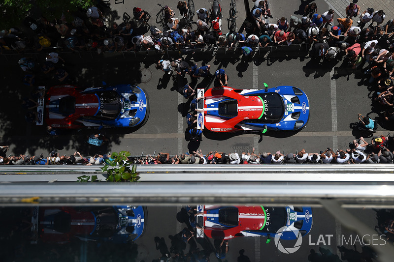 5. #66 Ford Chip Ganassi Racing Ford GT: Olivier Pla, Stefan Mücke, Billy Johnson, #67 Ford Chip Ganassi Racing Ford GT: Andy Priaulx, Harry Tincknell, Pipo Derani