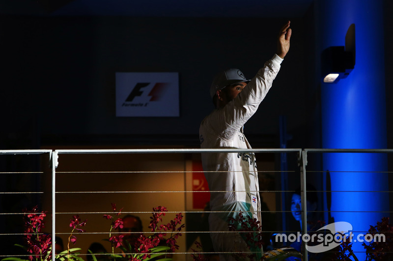 99ste podium voor Hamilton