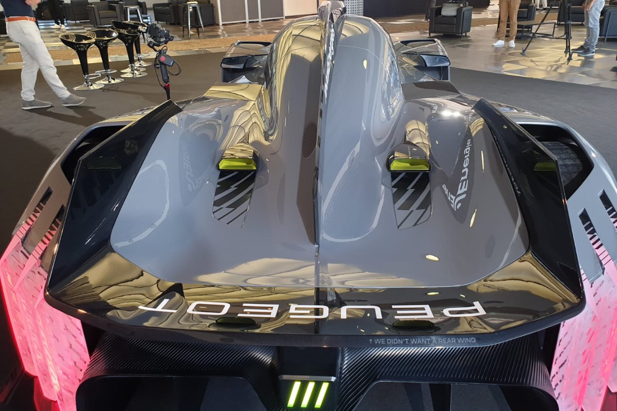 Dettagli Peugeot Hypercar 9X8