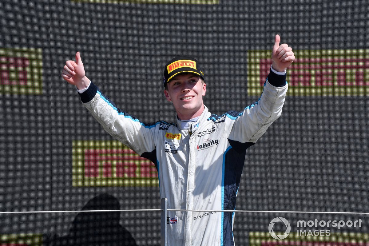 Dan Ticktum, Carlin, troisième place
