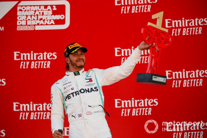Zwycięzca wyścigu Lewis Hamilton, Mercedes AMG F1