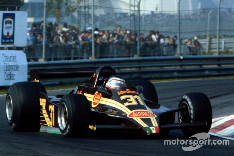 Hector Rebaque au volant de la Rebaque HR100, lors du GP du Canada.