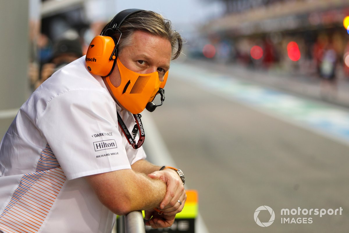 Zak Brown, CEO, McLaren Racing