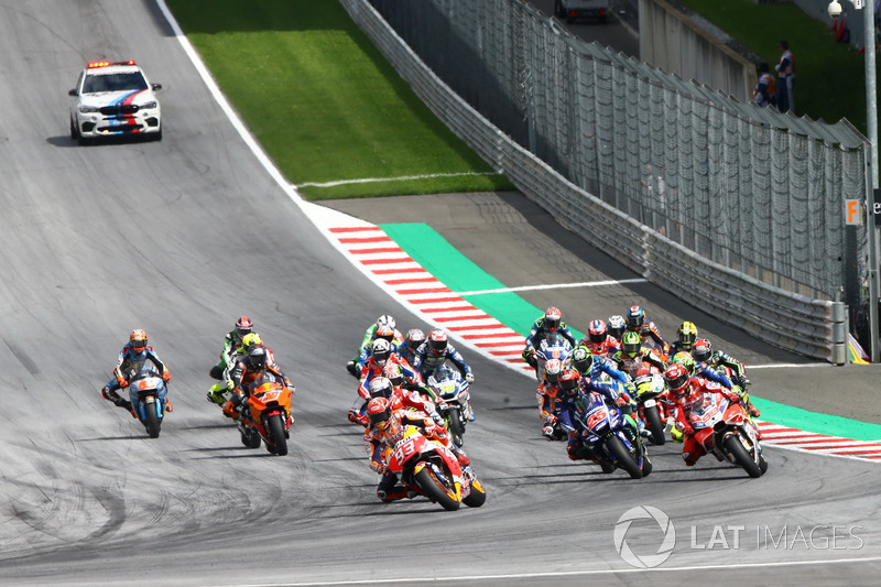 Start: Marc Marquez, Repsol Honda Team, führt