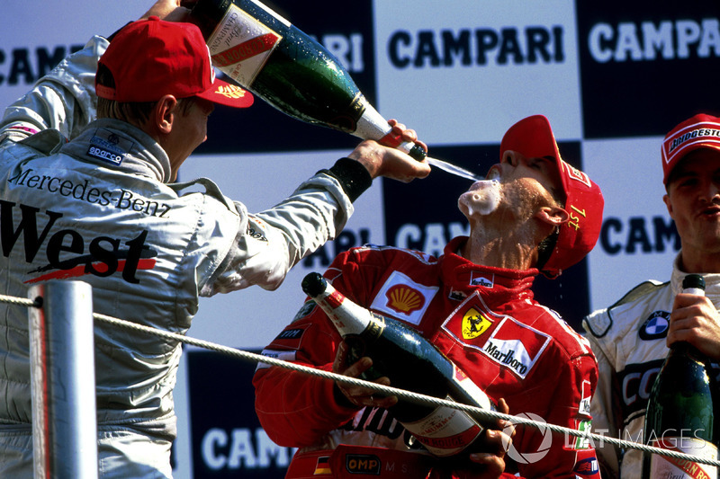 Temporadas en las que Schumacher fue campeón
