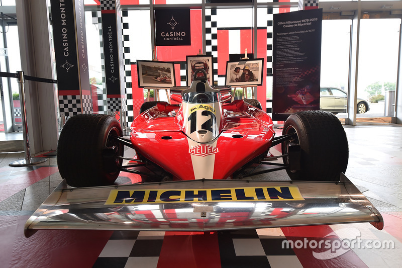 Gilles Villeneuves winning Ferrari T3