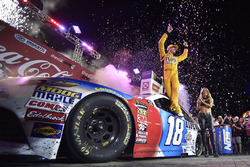 1. Kyle Busch, Joe Gibbs Racing, Toyota Camry M&M's Red White & Blue