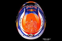 Helm van Max Verstappen, Red Bull Racing