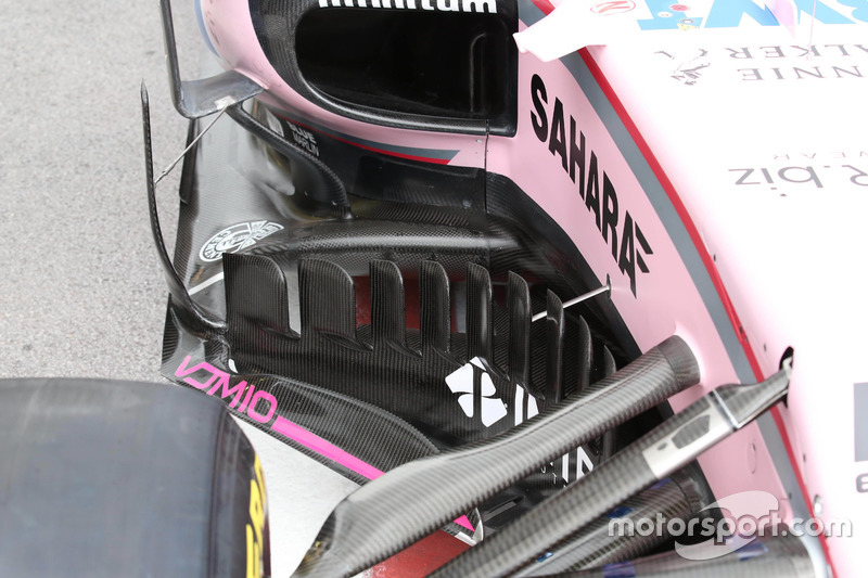 Force India VJM10: Windabweiser