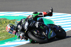 Sturz: Jonathan Rea, Kawasaki Racing