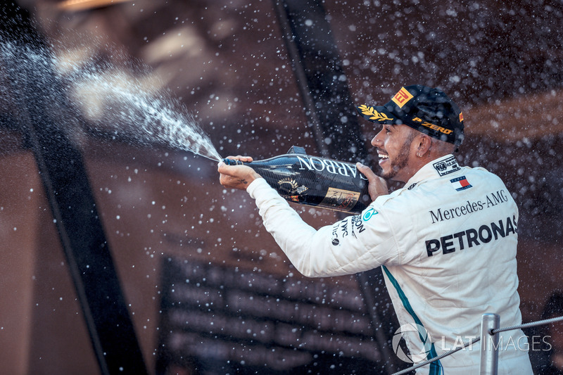 Barcelona (Spanien): Lewis Hamilton, Mercedes