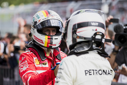 2. Sebastian Vettel, Ferrari, Yarış galibi Valtteri Bottas, Mercedes AMG F1