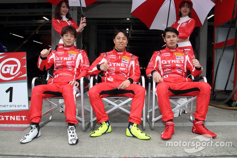 浜野彰彦、星野一樹、藤波清斗(#1 GTNET GT3 GT-R)