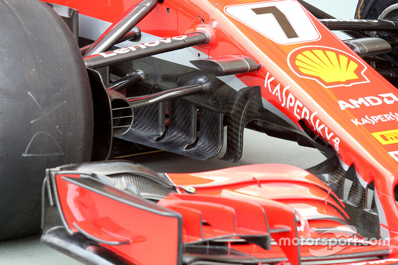 Поворотні лопаті Ferrari SF71H