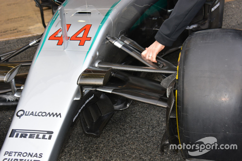 Mercedes AMG F1 Team W07 detail