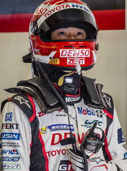 #5 Toyota Racing Toyota TS050 Hybrid: Kazuki Nakajima ready for a last stint