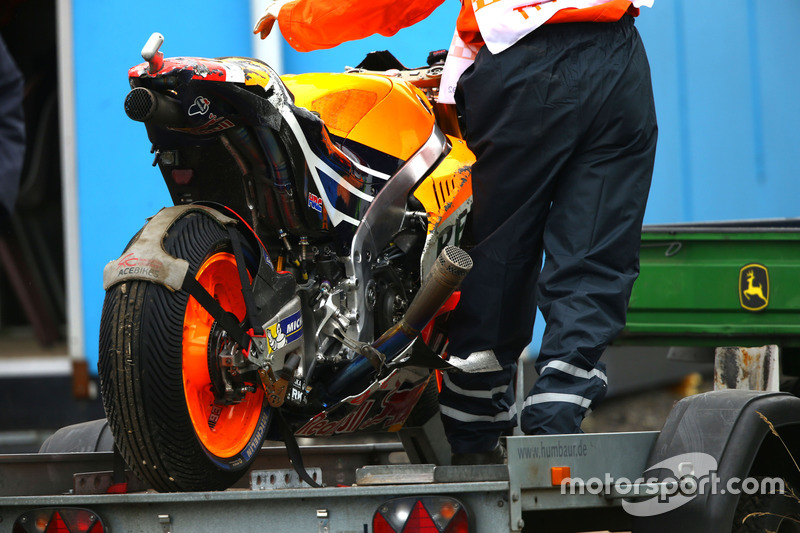 Мотоцикл Марка Маркеса, Repsol Honda Team після аварії