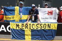 Marcus Ericsson, Sauber fans