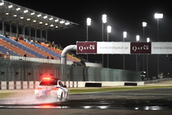 BMW Safety Car on the track inspection, Wet track