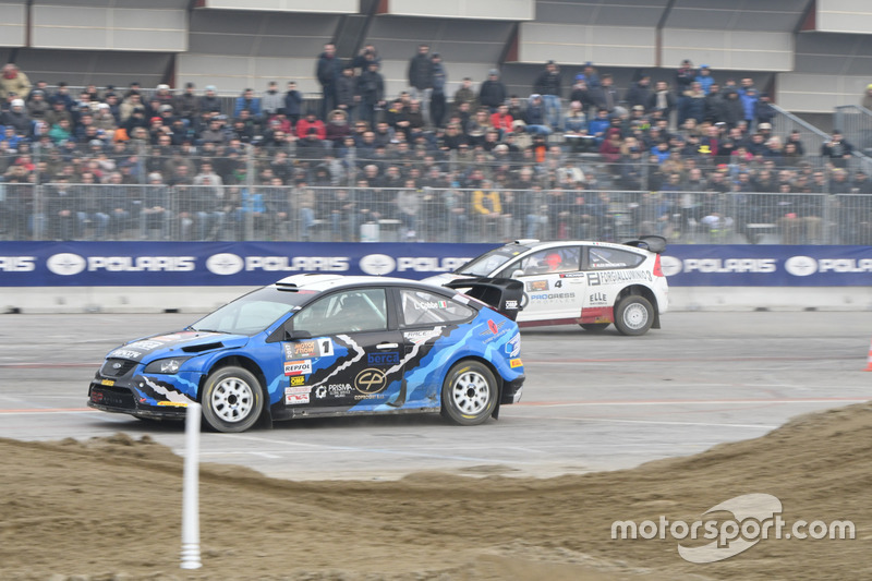 Luciano Cobbe, Ford Focus WRC e Alessandro Bruschetta, Citroen C4 WRC