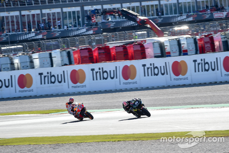 Жоан Зарко, Monster Yamaha Tech 3, и Марк Маркес, Repsol Honda Team