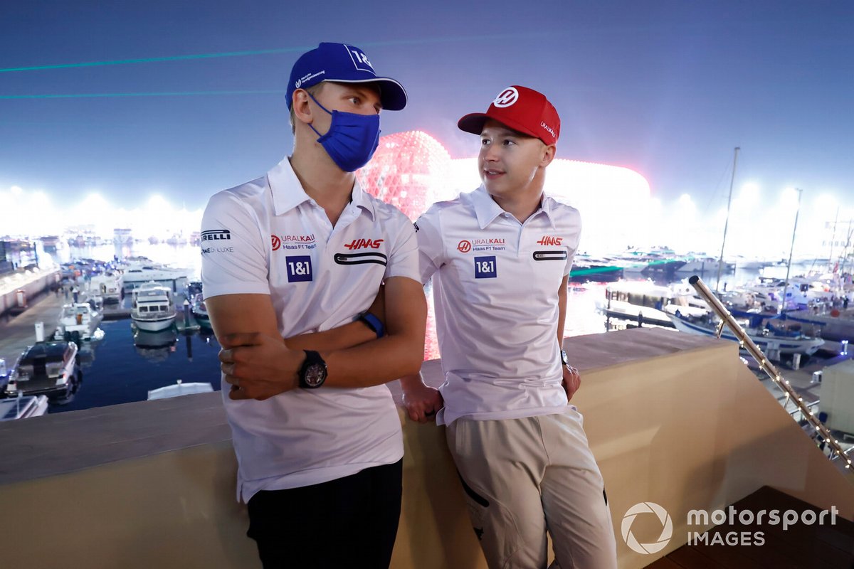 Mick Schumacher y Nikita Mazepin