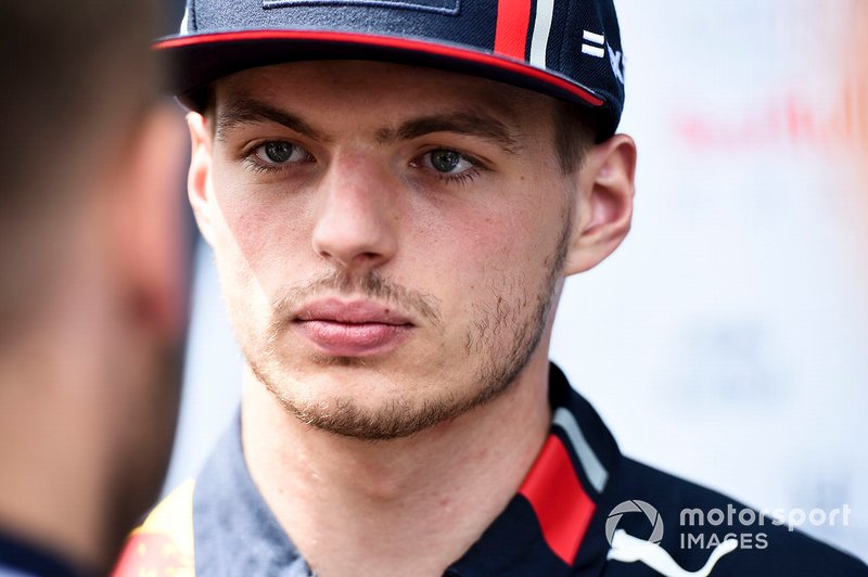 Max Verstappen, Red Bull Racing, parle à la presse