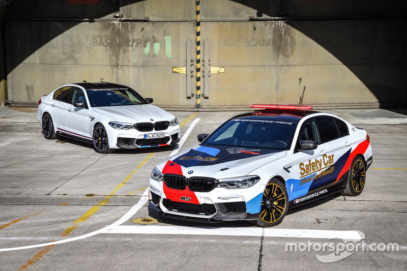 Автомобіль безпеки BMW M5 MotoGP та BMW M5