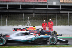 Lewis Hamilton, Mercedes-AMG F1 W09, Max Verstappen, Red Bull Racing RB14