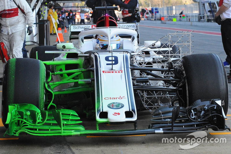 Sauber C37: Flow-Viz-Farbe
