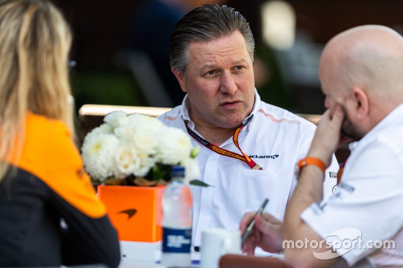 Исполнительный директор McLaren Racing Зак Браун