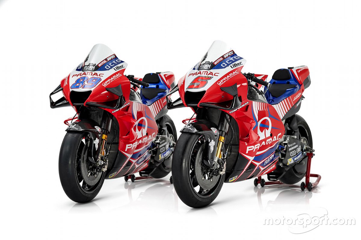 La moto della Pramac Racing