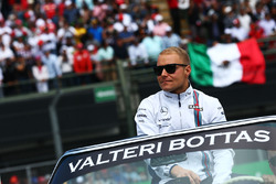 Valtteri Bottas, Williams, tijdens de rijdersparade