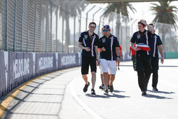 Sergio Perez, Force India pist yürüyüşü