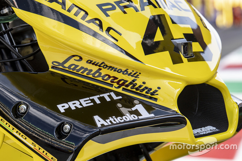 La speciale livrea Lamborghini della Pramac Racing