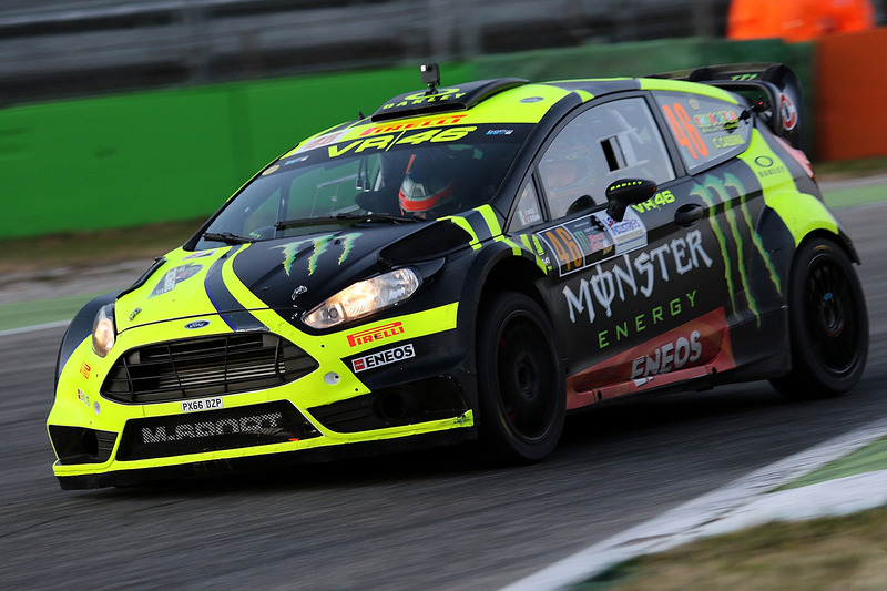 Valentino Rossi, Carlo Cassina, Ford Fiesta WRC