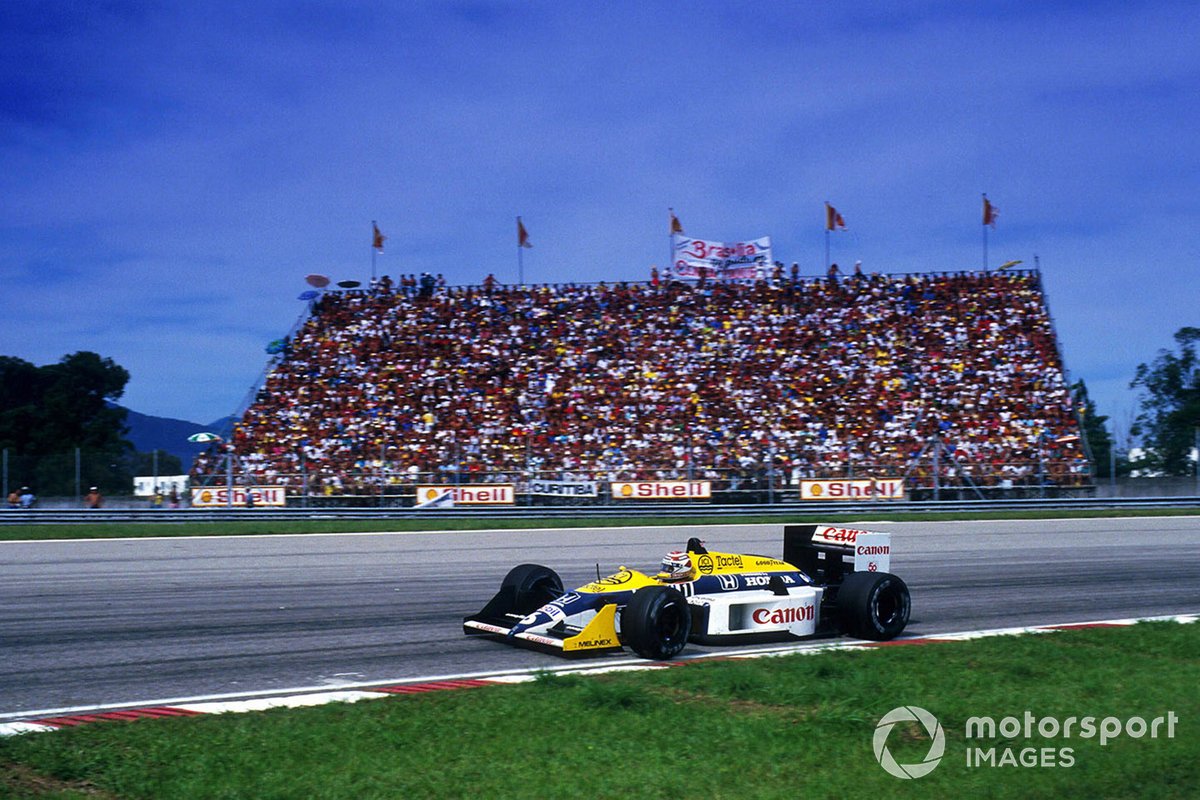 Nelson Piquet mengalahkan Nigel Mansell untuk merebut gelar F1 1987 setelah duel sengit pada 1986 yang membuat jagoan McLaren, Alain Prost, merebut gelar.